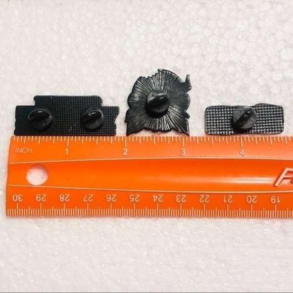 3/$30 Stranger Things 3 Piece Enamel Pins - Picture 2 of 3